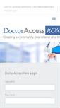 Mobile Screenshot of doctoraccessnow.com